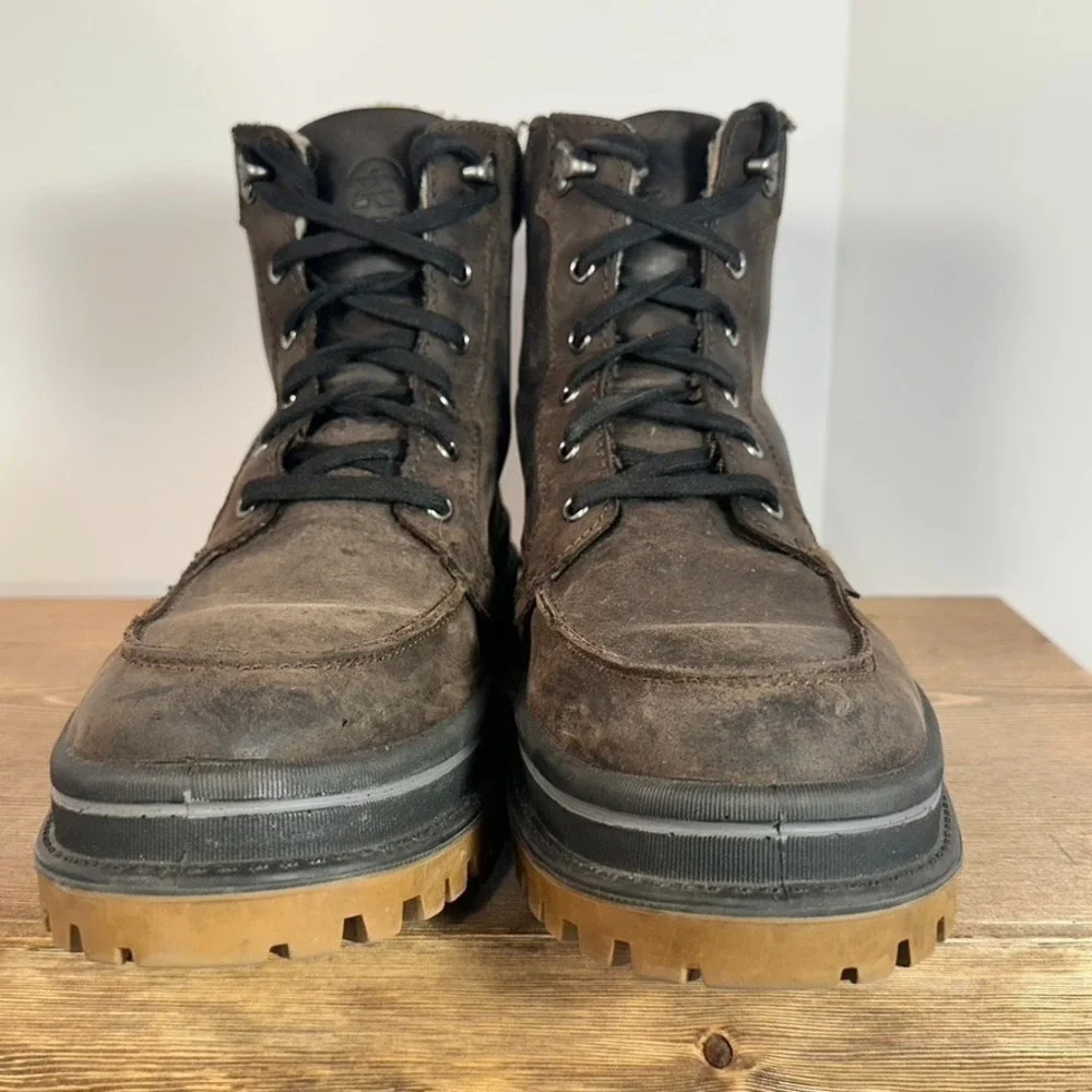 Kamik Tyson G Winter Boots Mens SZ 10 Waterproof Leather Snow Insulated Gorpcore